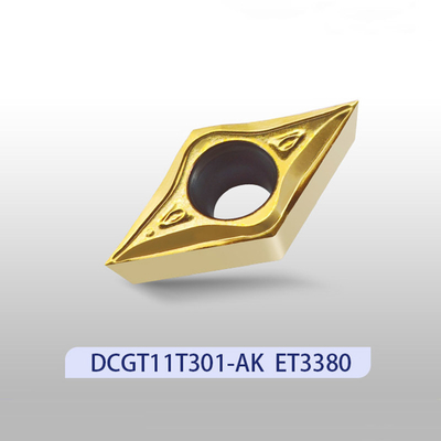 고 정밀 DCGT11T302-CL 카비드 회전 삽입기 CNC 가공 및 금속 부품 완공