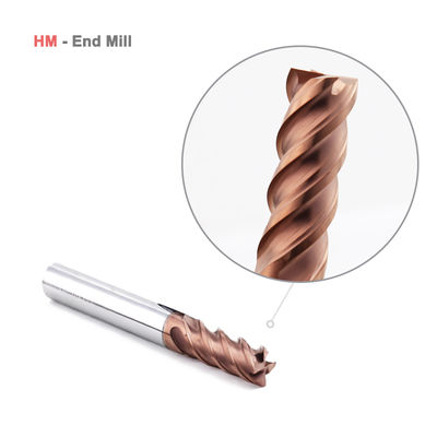 텅프렌 탄화물 밀링 삽입 4 HRC60 강철 알티안 코팅을 위한 플루트