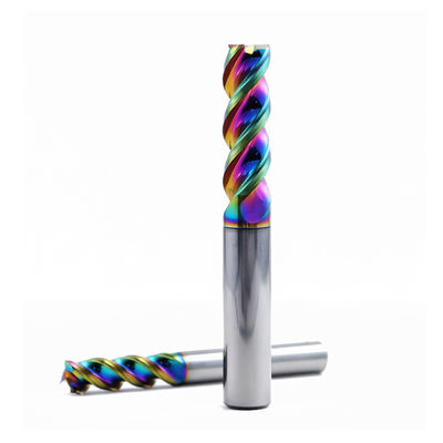 알루미늄 CNC 가공용 DLC 코팅 텅스텐 탄화물 프레싱 커터