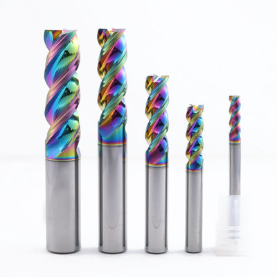 알루미늄 CNC 가공용 DLC 코팅 텅스텐 탄화물 프레싱 커터